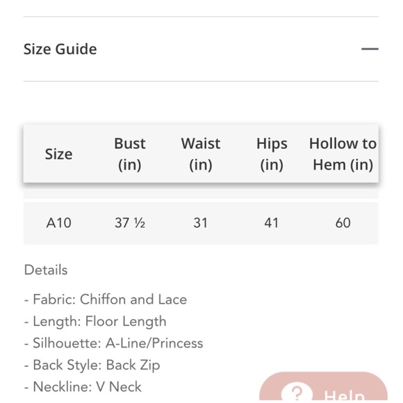 Floor length gown - Picture 7 of 8